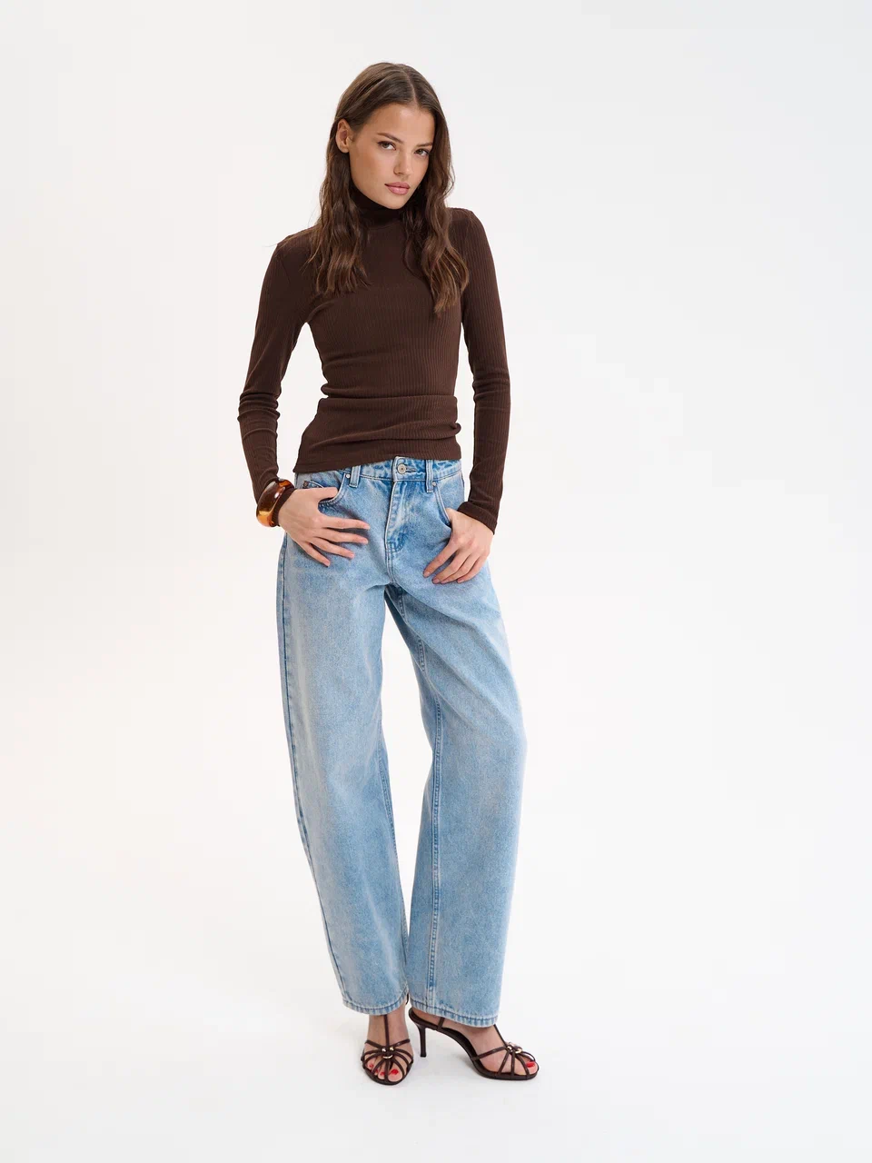 Джинсы баллон