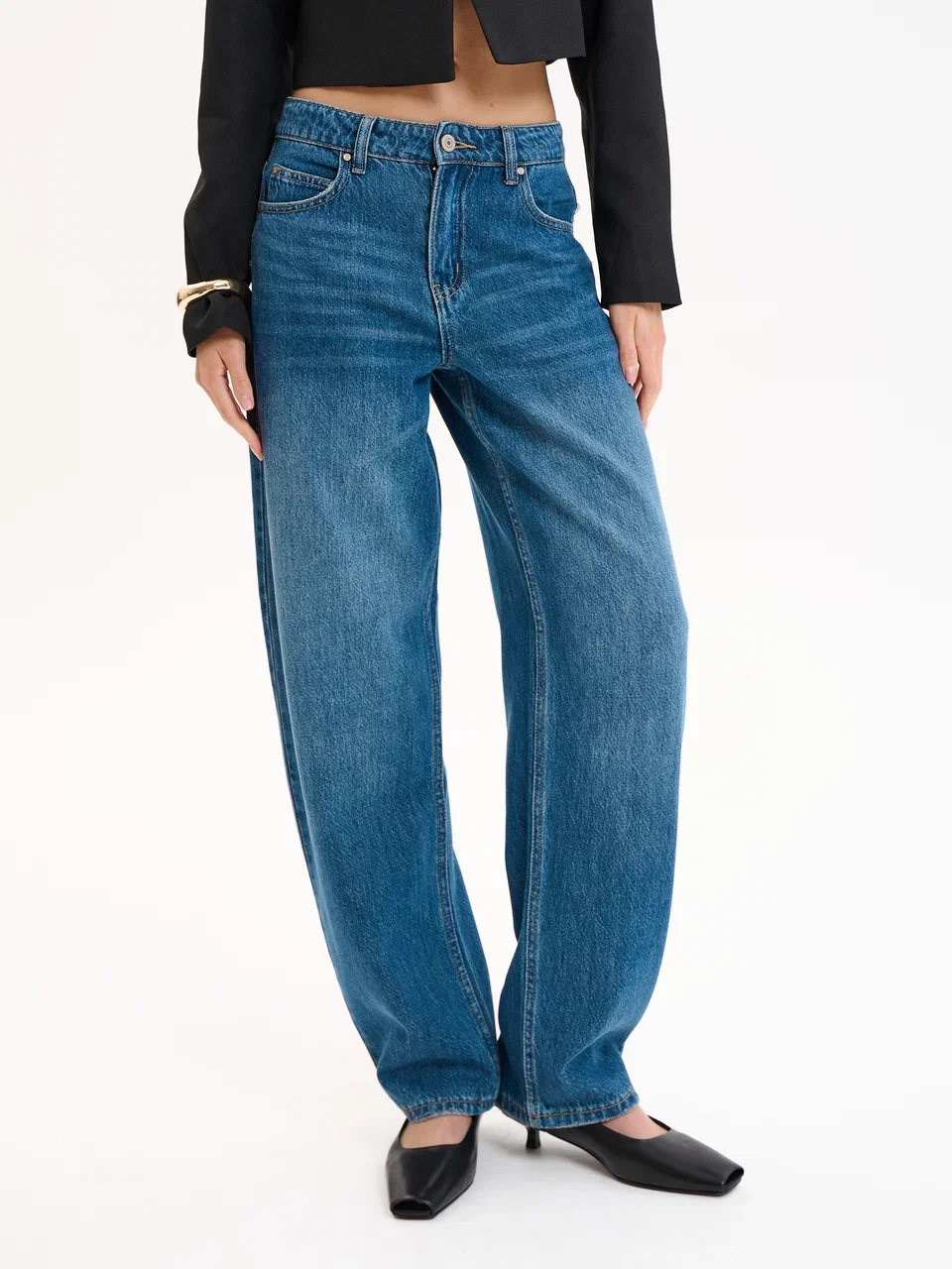 Джинсы баллон