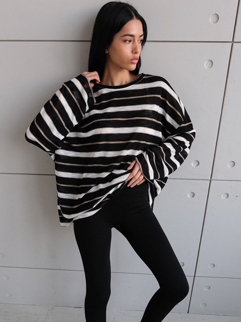 Лонгслив из вискозы