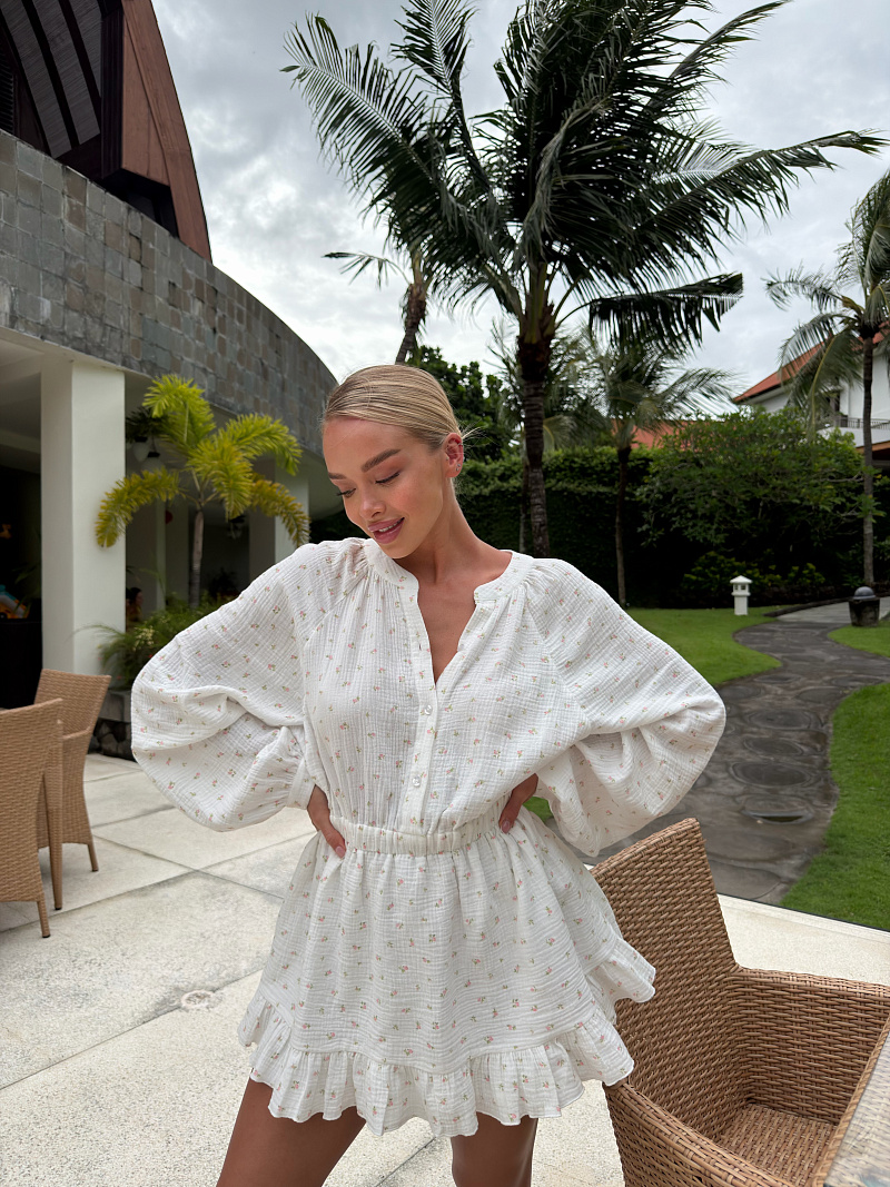 Муслиновое платье