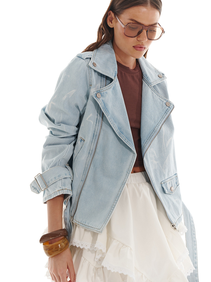 Куртка из денима 