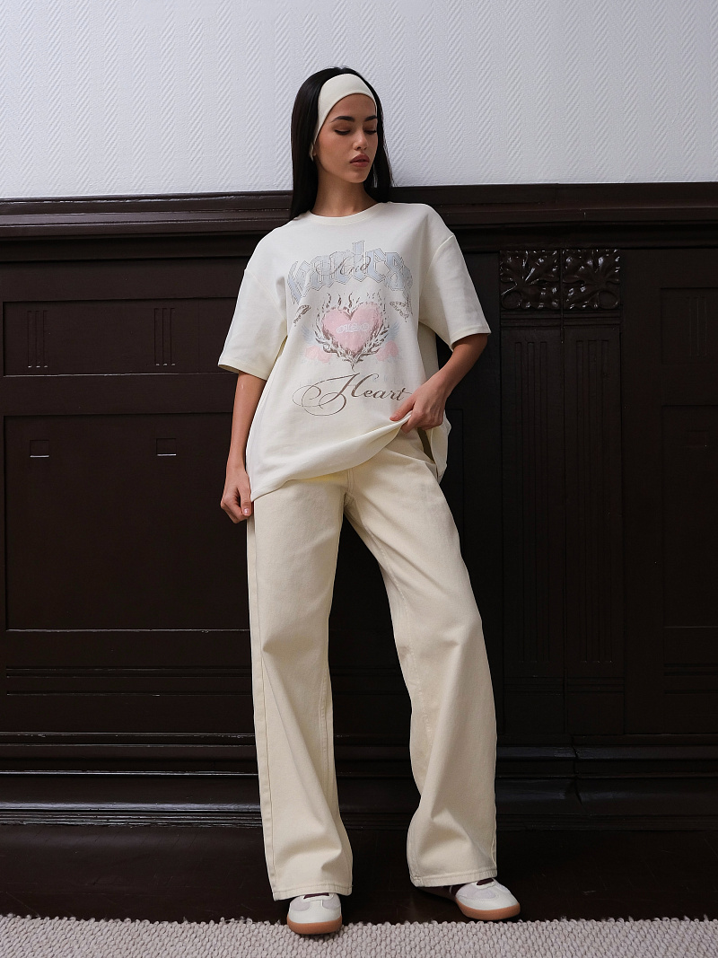 Прямые джинсы