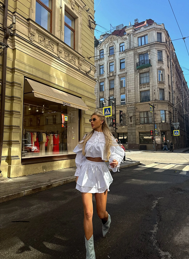 Костюм из хлопка