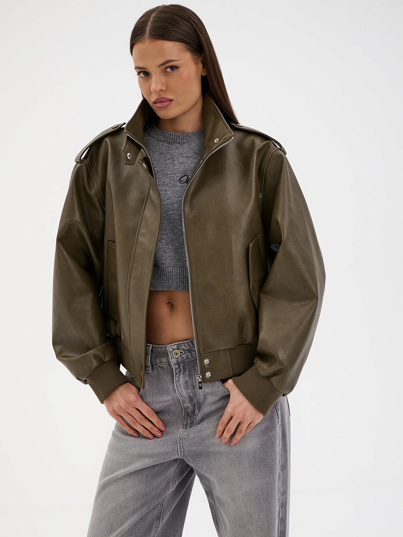 Куртка из эко-кожи