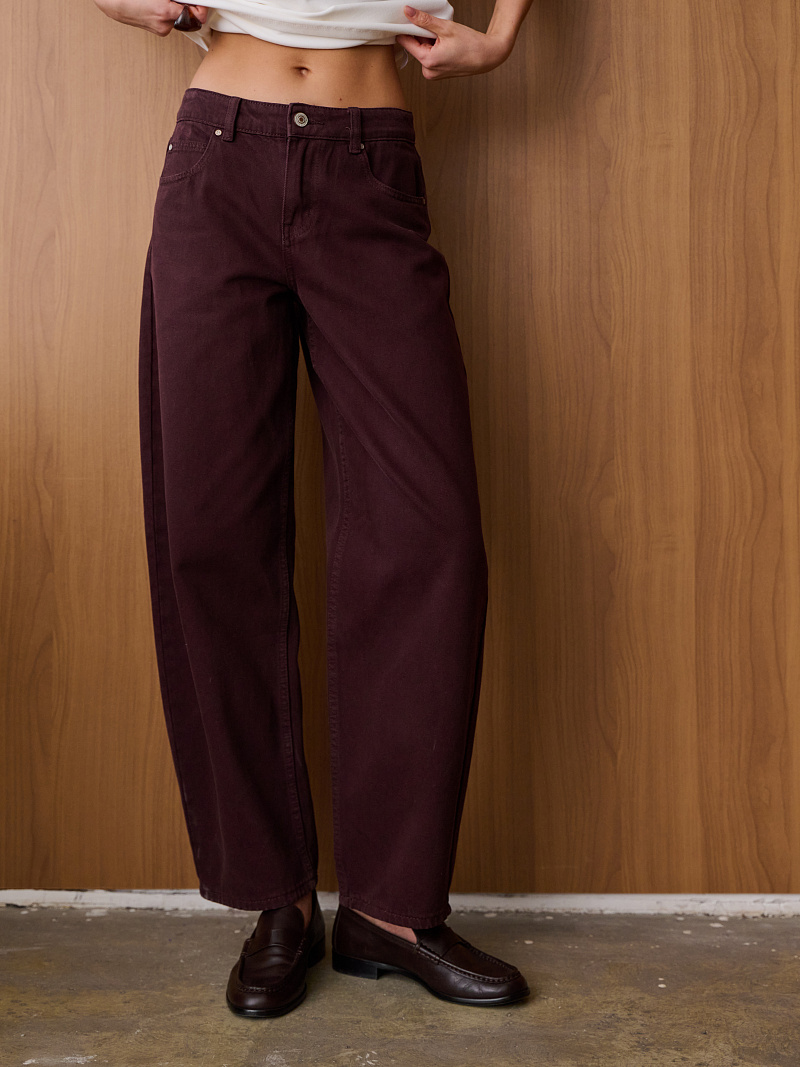 Джинсы баллон